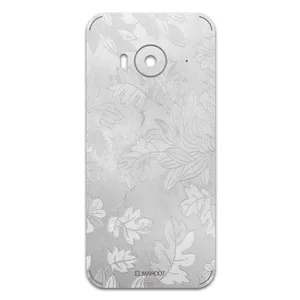 MAHOOT Silver-Wildflower Cover Sticker for htc One M7