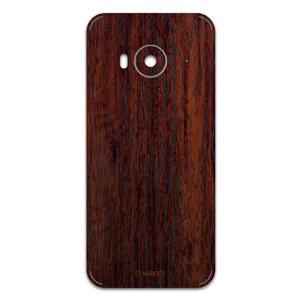 MAHOOT Red-Wood Cover Sticker for htc One M7