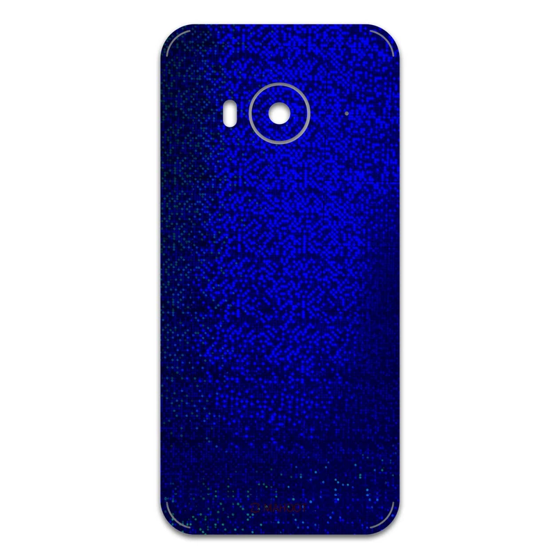 برچسب پوششی ماهوت مدل Blue-Holographic مناسب برای گوشی موبایل اچ تی سی One M7