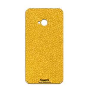 MAHOOT Mustard-Leather Cover Sticker for htc One M7