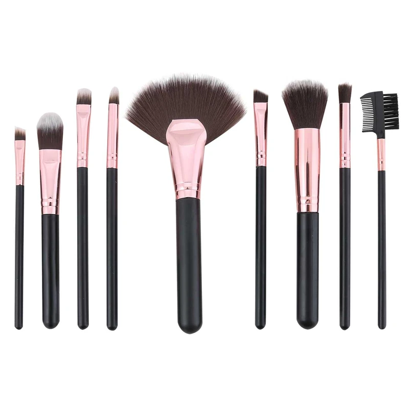 ست برس آرایشی مدل 2021 مجموعه 9 عددی