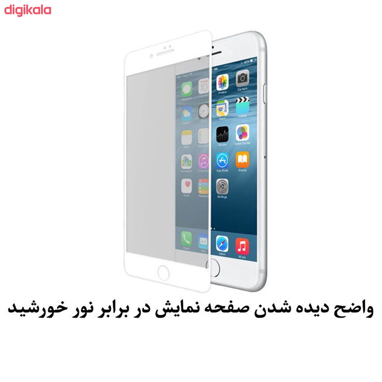 محافظ صفحه نمایش مات لایونکس مدل MSP مناسب برای گوشی موبایل اپل iPhone SE 2020 بسته دو عددی main 1 3