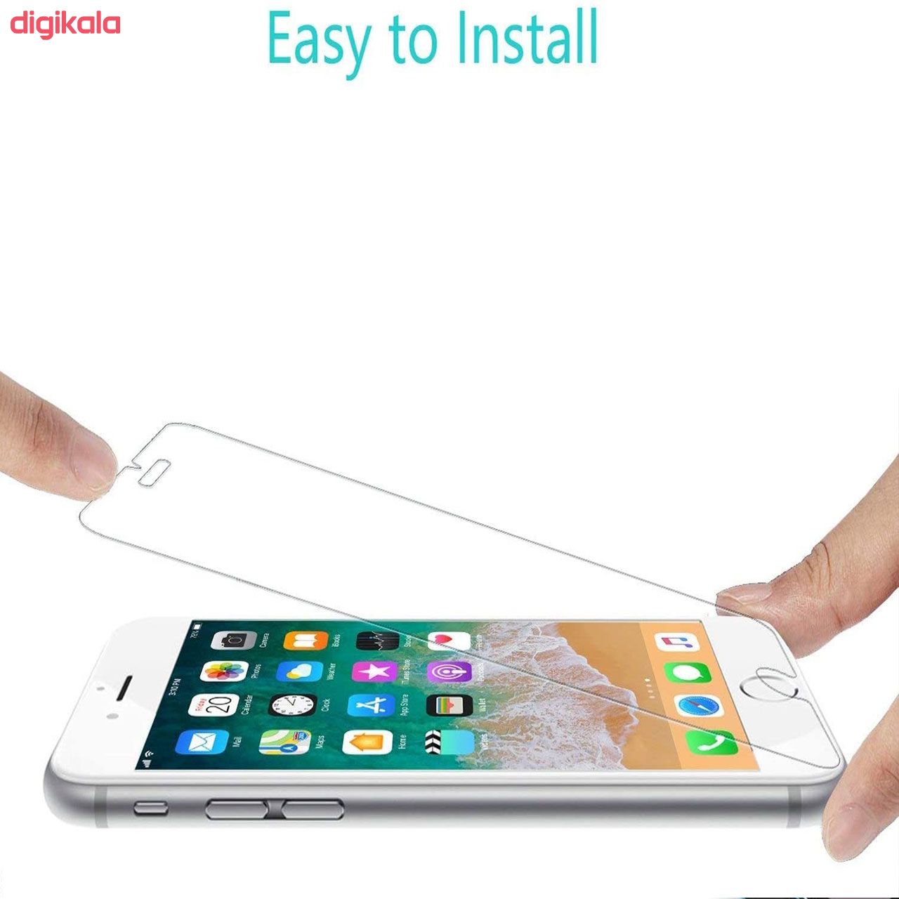 محافظ صفحه نمایش مات لایونکس مدل MSP مناسب برای گوشی موبایل اپل iPhone SE 2020 بسته دو عددی main 1 5