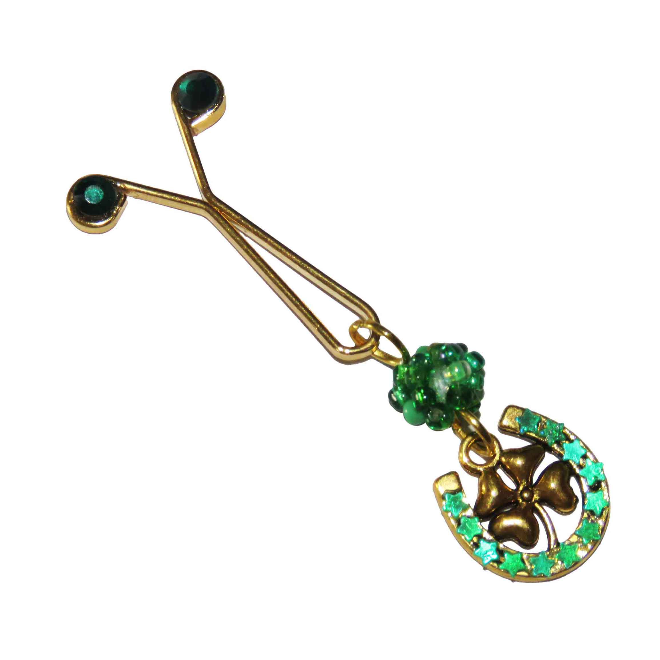 گیره روسری طرح شبدر کد Z13