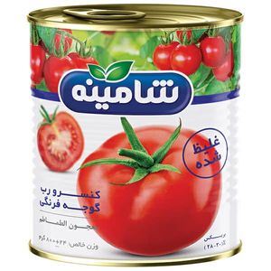 نقد و بررسی رب گوجه فرنگی غلیظ شده شامینه - 800 گرم توسط خریداران