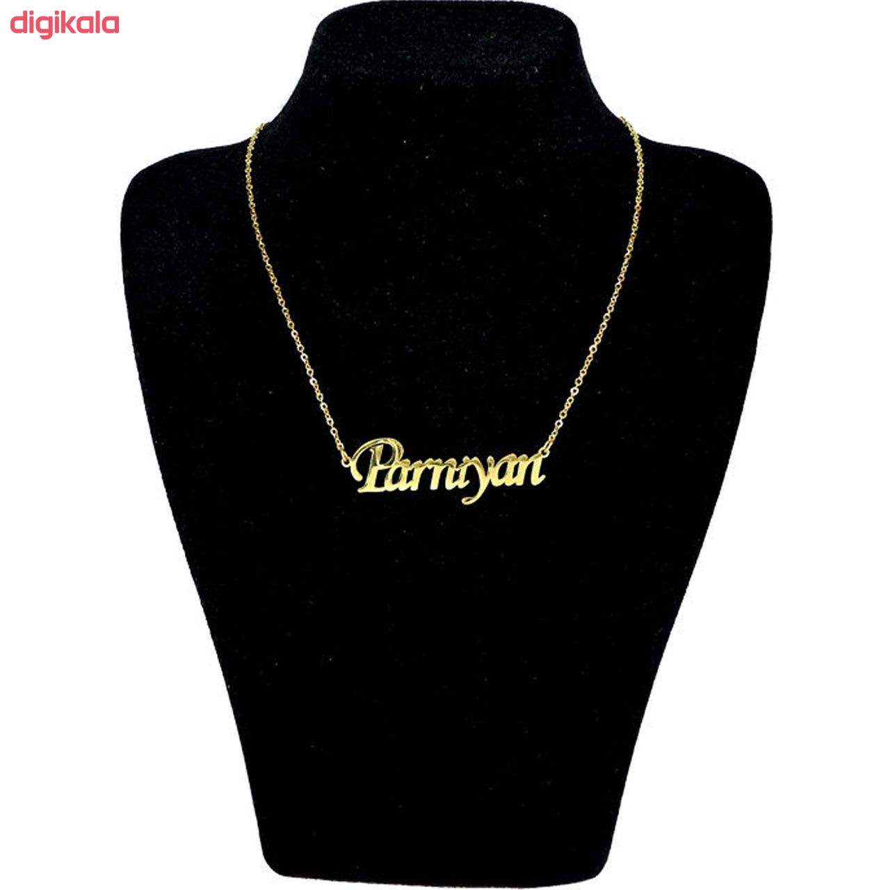 گردنبند زنانه طرح پرنیان کد F968 main 1 1