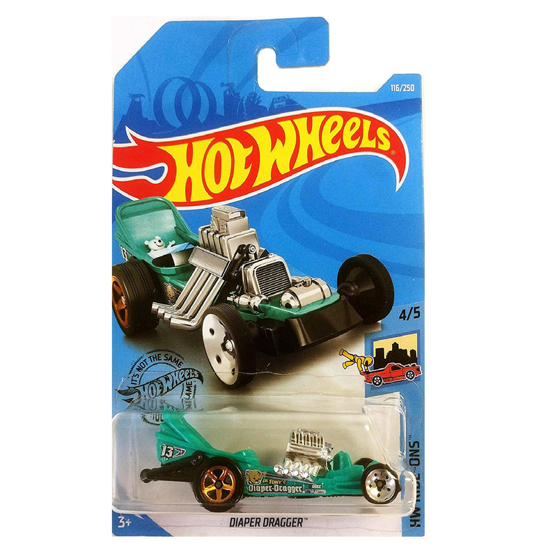 ماشین بازی هات ویلز مدل DIAPER DRAGGER
