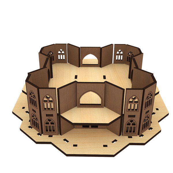 ساختنی فرهنگ و تمدن مدل ایل گلی تبریز کد 39WE200