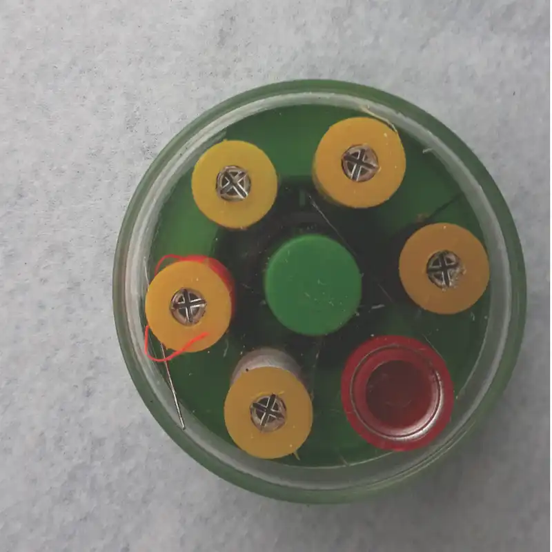 جعبه نخ و سوزن زمرد مدل ZOD