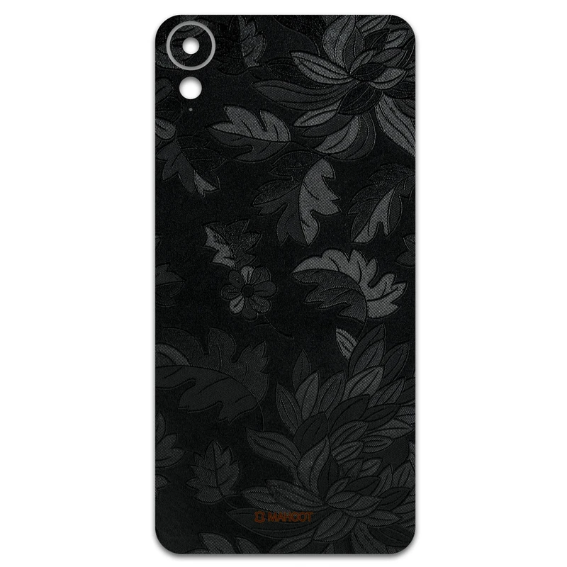 برچسب پوششی ماهوت مدل Black-Wildflower مناسب برای گوشی موبایل اچ تی سی Desire 825
