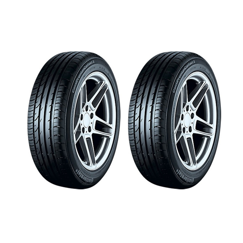 لاستیک خودرو کنتیننتال مدل conti premium contact2 سایز 205/55R16 - دو حلقه