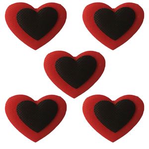 نقد و بررسی ابزار تزیینی کادو طرح دو قلب مدل 5-H2 بسته 5 عددی توسط خریداران