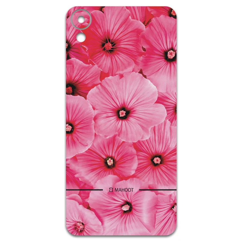 برچسب پوششی ماهوت مدل Pink-Flower مناسب برای گوشی موبایل اچ تی سی Desire 825