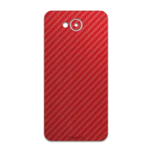 MAHOOT Red-Fiber Cover Sticker for htc Desire 650