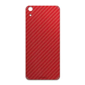 MAHOOT Red-Fiber Cover Sticker for htc Desire 626