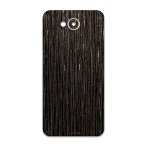 MAHOOT Dark-Gold-Stripes-Wood Cover Sticker for htc Desire 650