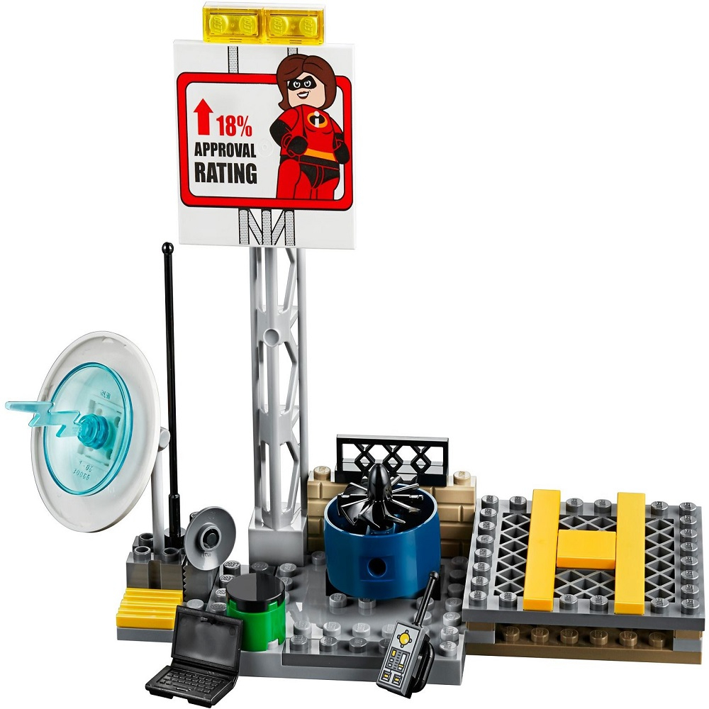 لگو کد 10759 Elastigirl's Rooftop Pursuit لگو کد 10759 Elastigirl's Rooftop Pursuit