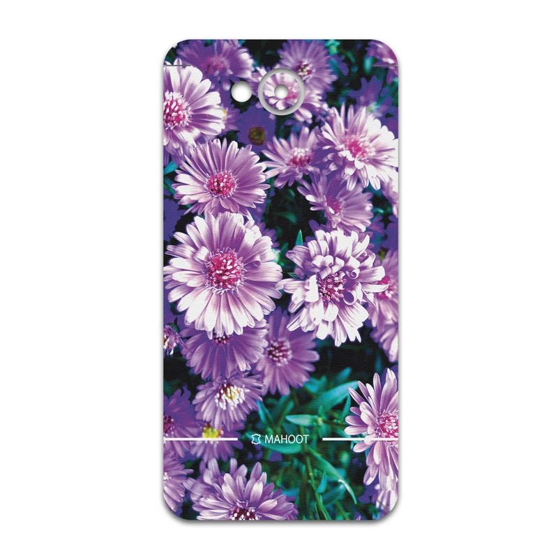 برچسب پوششی ماهوت مدل Purple-Flower مناسب برای گوشی موبایل اچ تی سی Desire 650