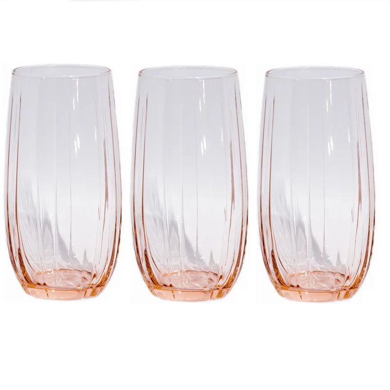 لیوان پاشاباغچه سری لینکا مدل دایره کد A190 بسته 3 عددی