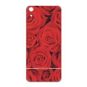 MAHOOT Red-Flower Cover Sticker for htc Desire 626