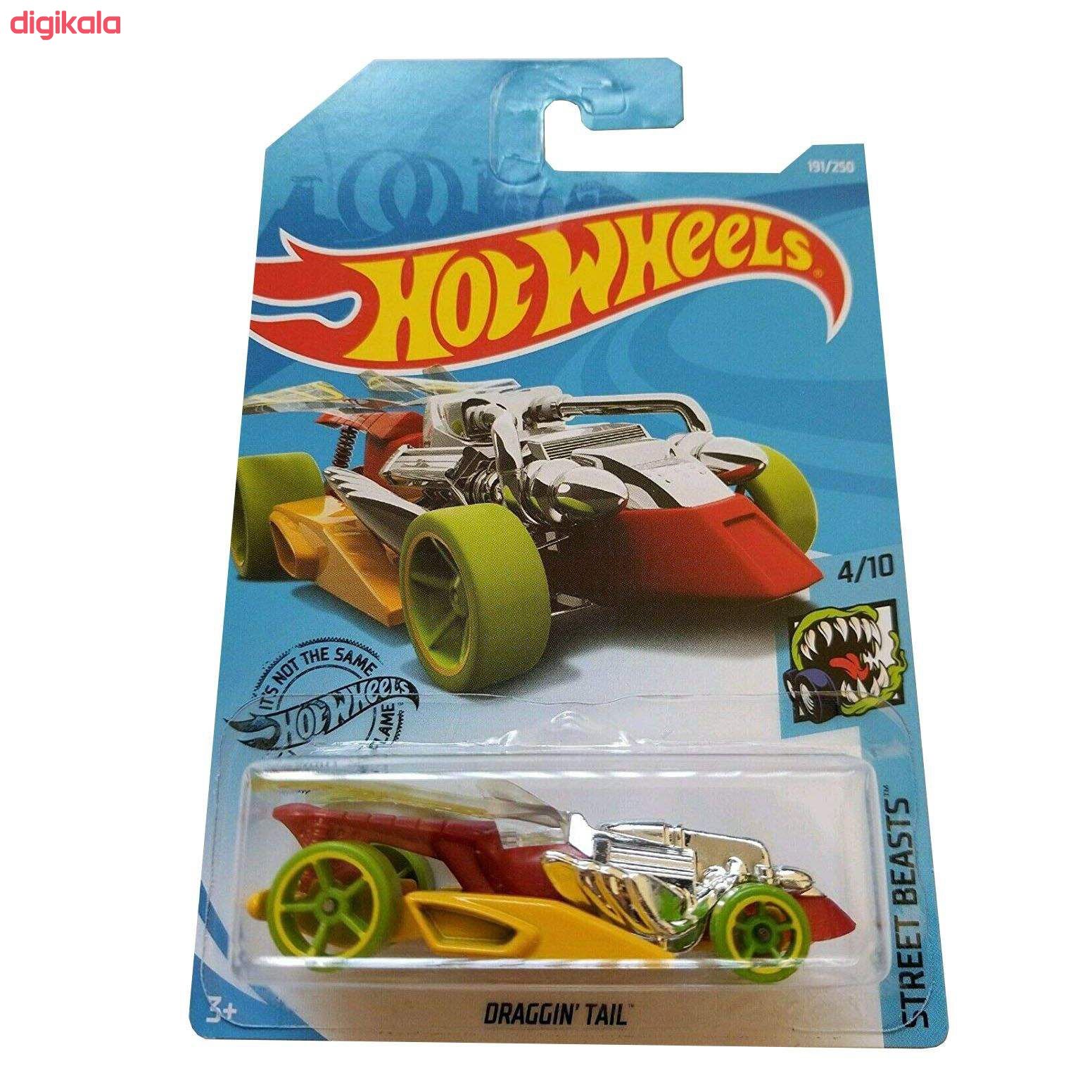 ماشین بازی هات ویلز مدل DRAGGIN TAIL main 1 3