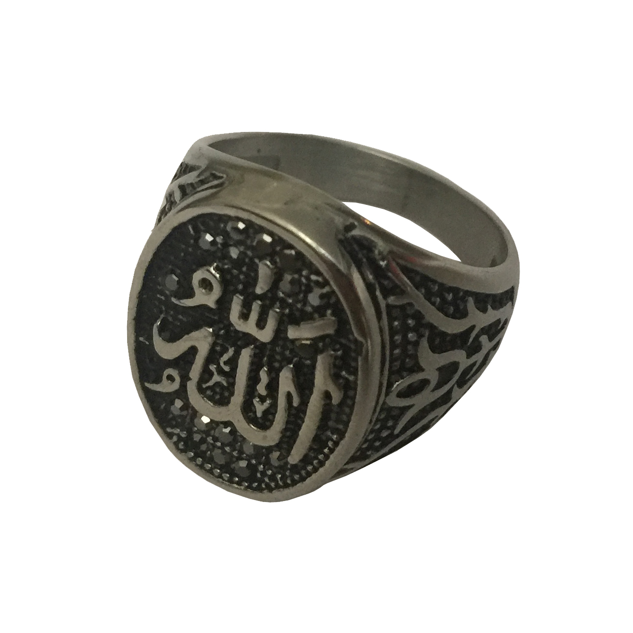 انگشتر مردانه طرح الله کد 180