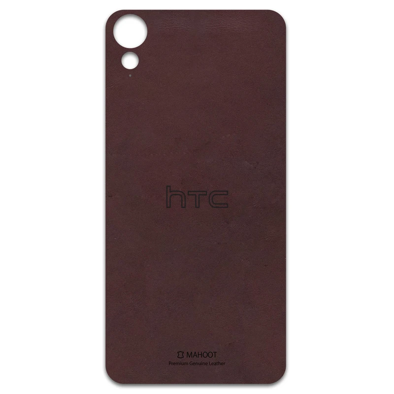 برچسب پوششی ماهوت مدل Matte-Dark-Brown-Leather مناسب برای گوشی موبایل اچ تی سی Desire 825