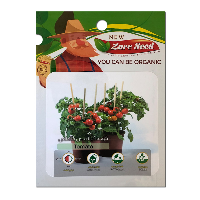 بذر گوجه گیلاسی گلدانی پاسارگاد کشت زارع کد zs197 بذر گوجه گیلاسی گلدانی پاسارگاد کشت زارع کد zs197