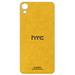 MAHOOT Mustard-Leather Cover Sticker for htc Desire 825