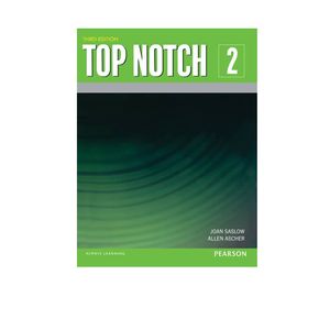 نقد و بررسی کتاب Top Notch 2 اثر Joan Saslow And Allen Ascher انتشارات Pearso توسط خریداران