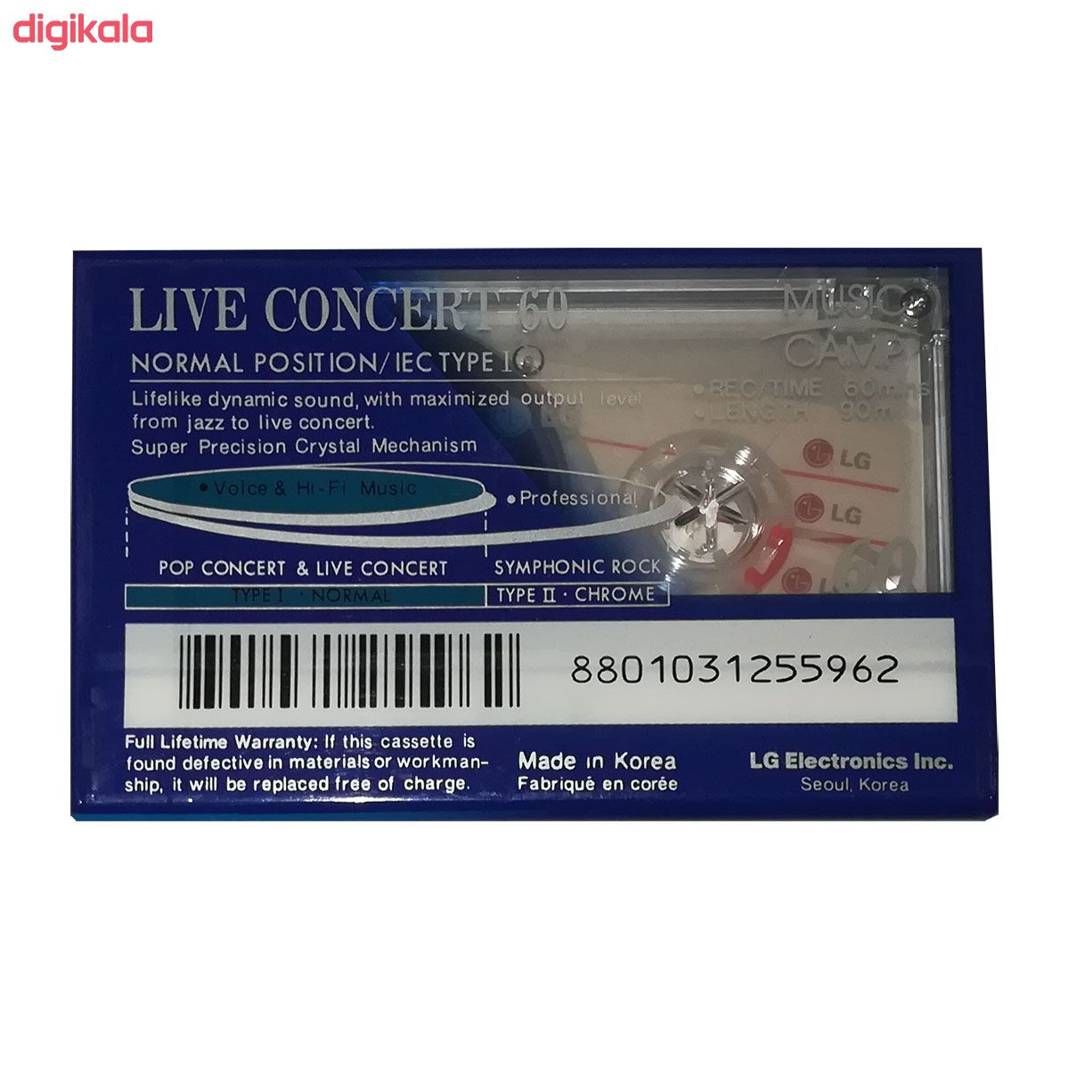 نوار کاست الجی مدل LC60 main 1 1