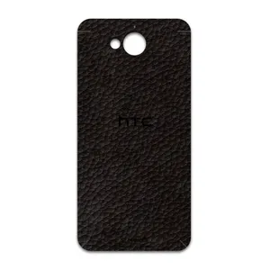 MAHOOT Dark-Brown-Leather Cover Sticker for htc Desire 650