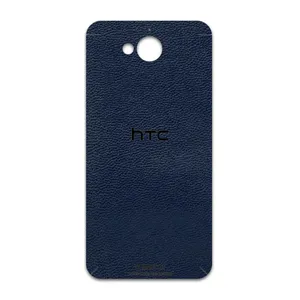 MAHOOT Deep-Blue-Leather Cover Sticker for htc Desire 650