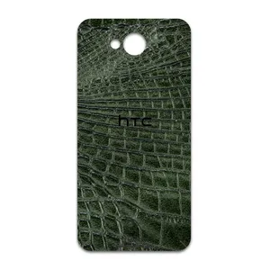 MAHOOT Green-Crocodile-Leather Cover Sticker for htc Desire 650