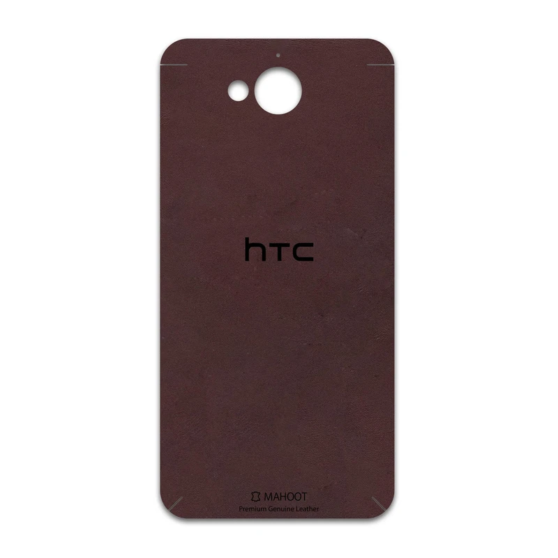 برچسب پوششی ماهوت مدل Matte-Dark-Brown-Leather مناسب برای گوشی موبایل اچ تی سی Desire 650
