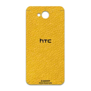 MAHOOT Mustard-Leather Cover Sticker for htc Desire 650