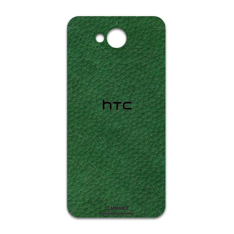 برچسب پوششی ماهوت مدل Green-Leather مناسب برای گوشی موبایل اچ تی سی Desire 650