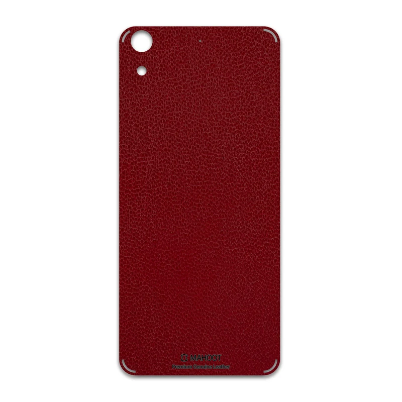 برچسب پوششی ماهوت مدل Red-Leather مناسب برای گوشی موبایل اچ تی سی Desire 626