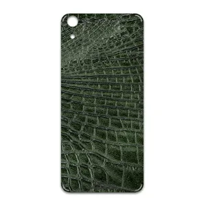 MAHOOT Green-Crocodile-Leather Cover Sticker for htc Desire 626