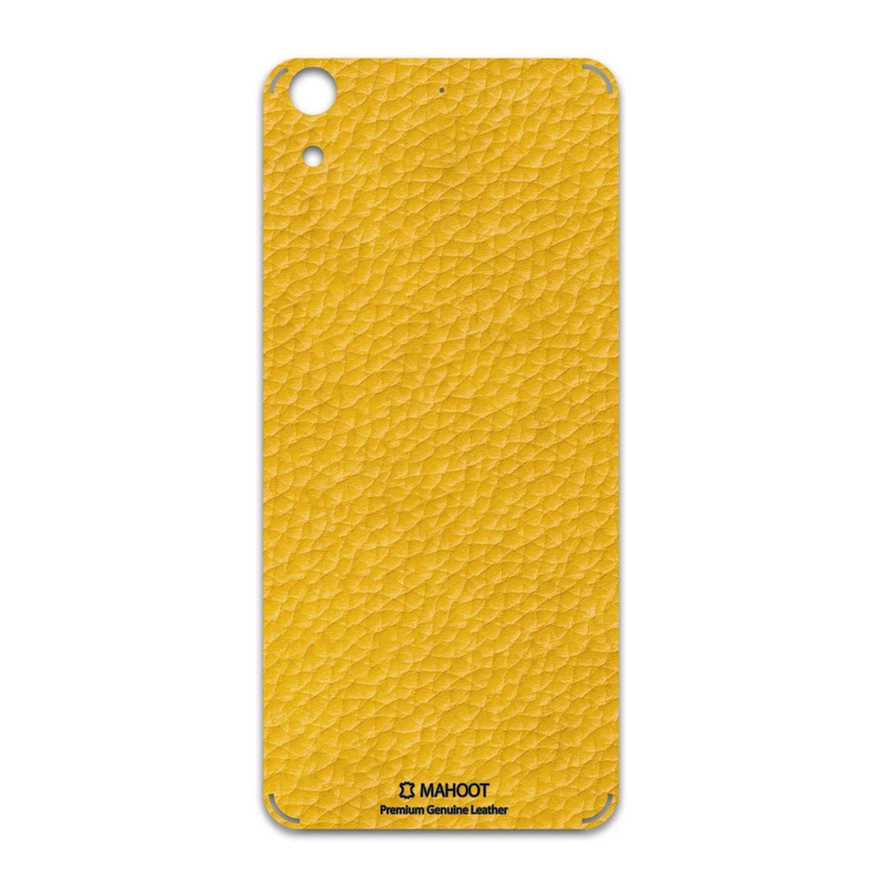برچسب پوششی ماهوت مدل Mustard-Leather مناسب برای گوشی موبایل اچ تی سی Desire 626