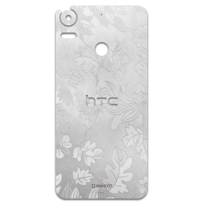 برچسب پوششی ماهوت مدل Silver-Wildflower مناسب برای گوشی موبایل اچ تی سی Desire 10 Pro