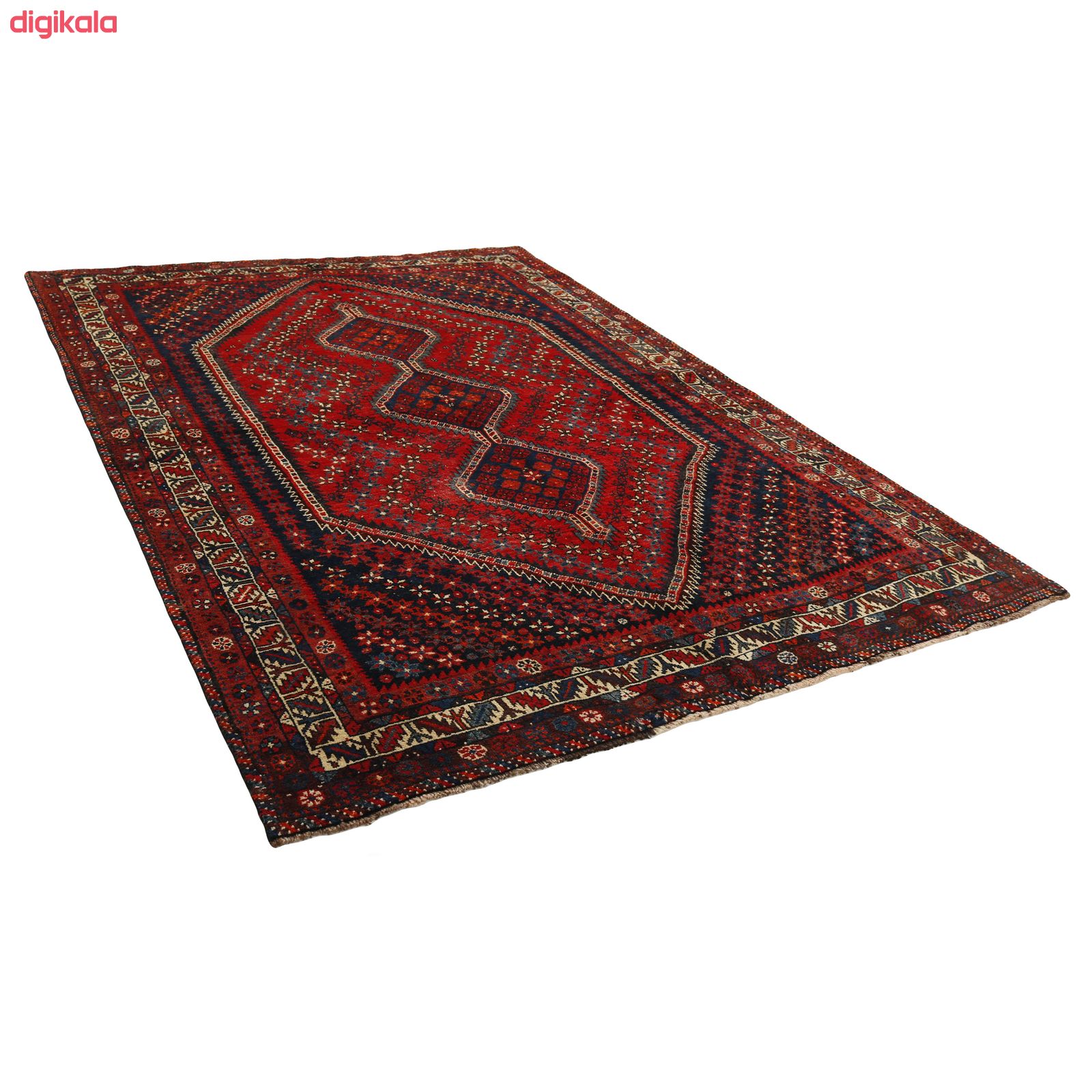 فرش دستبافت پنج و نیم متری مدل شیراز کد 496359 main 1 3