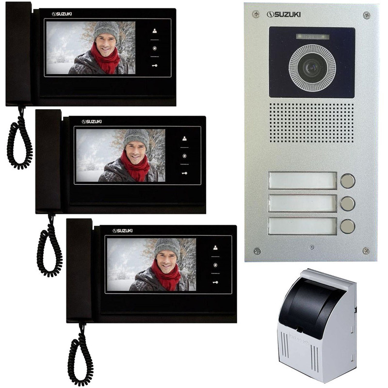 درب بازکن تصویری سوزوکی کد 727Bi-3v مجموعه 4 عددی