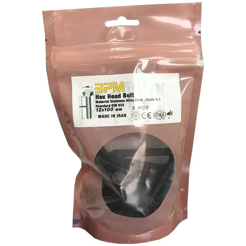 پیچ مدل BPM12-100 بسته 5 عددی