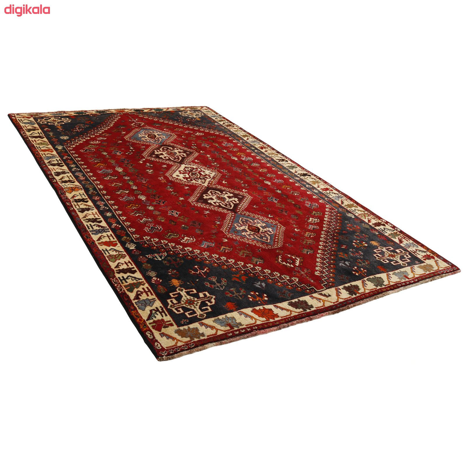 فرش دستبافت پنج متری مدل شیراز کد 496342 main 1 2