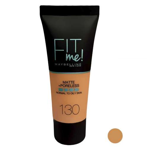 کرم پودر میبلین مدل Fit Me شماره 130 حجم 30 میلی لیتر