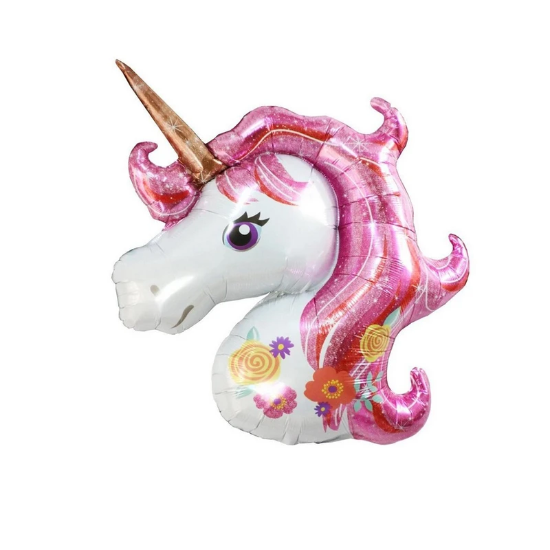 بادکنک فویلی طرح اسب پونی مدل Unicorn