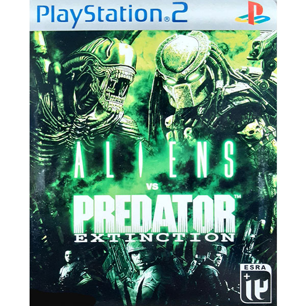 بازی ALIENS VS PREDATOR مخصوص PS2