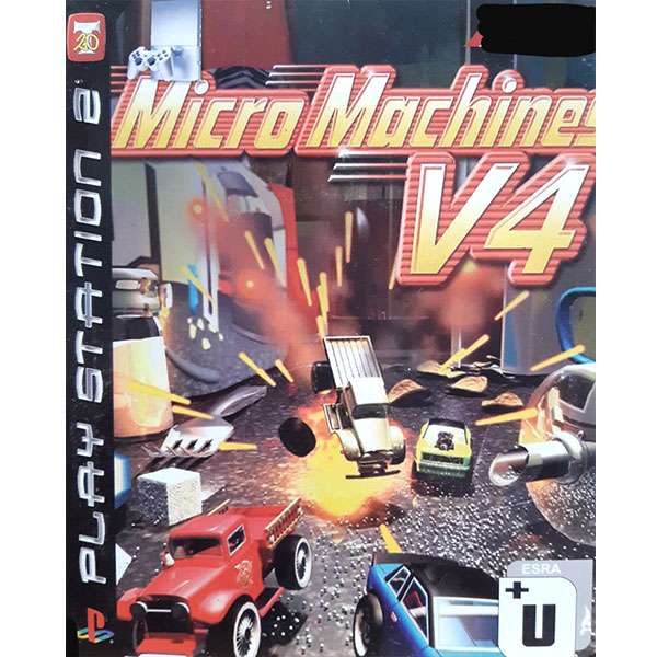 بازی MICRO MACHINES V4 مخصوص PS2 بازی MICRO MACHINES V4 مخصوص PS2
