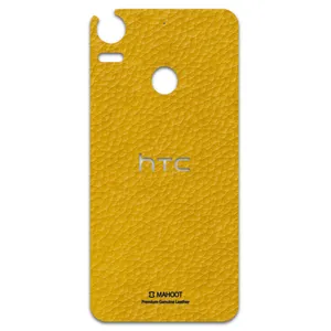 MAHOOT Mustard-Leather Cover Sticker for HTC Desire 10 Pro